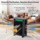 thumbnail image 3 of Purificador de aire KNKA APH4000 HEPA para habitaciones grandes, negro, 3 of 9