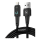 thumbnail image 1 of Cable USB para iphone 2.4a 2 metros carga rápida - toocki, 1 of 3