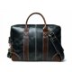 thumbnail image 4 of Cartera Sharo Classic Leather Duffle Blanco y Negro, 4 of 4
