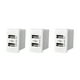 thumbnail image 1 of Pack 3 Modulo Para UBS 5V 2.1A Blanco, 1 of 4