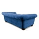 thumbnail image 3 of Sofa Florencia 3C Tela Velvet Azul Petroleo, 3 of 4