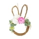 thumbnail image 4 of Corona De Conejito De Pascua, Regalo, Corona Floral Artificial Para Casa De Campo Al Aire Libre, 4 of 5