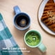 thumbnail image 5 of Taza de café CURVD 355 ml cerámica blanco mate con asa grande, 5 of 8