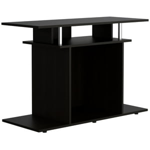 Fmfurniture - Rack Tv 40 Con Varias Repisas Fm-028W - Negro