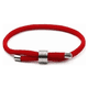 thumbnail image 1 of Pulsera cordón con acero ajustable, 1 of 3