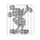 thumbnail image 1 of Cortina de ducha ancha de Mickey Mouse, juego de cortina de baño con ganchos, tamaño 66 x 72 pulgadas, 1 of 3