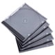 thumbnail image 1 of Funda para CD Jewel Maxtek Standard Single, transparente, con bandeja negra, paquete de 50 unidades, 1 of 6