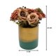 thumbnail image 3 of Planta Artificial Macetero Dorado Con Rosas Decorativas rojo, 3 of 5