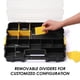 thumbnail image 3 of Organizador para caja de herramientas MIXPOWER, 2 piezas, 34 compartimentos, divisores removibles, 3 of 7