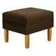 thumbnail image 2 of Pouf Sky 1c Felpa 04 Chocolate, 2 of 3
