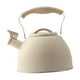 thumbnail image 1 of Hervidor De Té Con Silbido, Hervidor Portátil Con Silbido Fuerte Para Acampar, Dormitorio, Hogar, Color Beige, 1 of 3