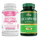 thumbnail image 1 of Biotina Colágeno Plus Vitenergy + Licopeno Antioxidante Pack Oferta para Cabello, Piel y Uñas, 1 of 7