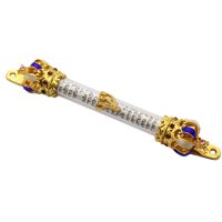 Magideal - Caja De Mezuzah Para Puerta, Placa De Mezuzah De Metal, Utensilios De Pared, Adorno De Mezuzah De Aleación Para El Hogar, Decoración De Pared, Mezuzah Estilo C