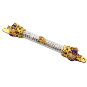 Magideal - Caja De Mezuzah Para Puerta, Placa De Mezuzah De Metal, Utensilios De Pared, Adorno De Mezuzah De Aleación Para El Hogar, Decoración De Pared, Mezuzah Estilo C