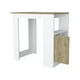 thumbnail image 2 of Isla De Cocina 1 Puerta Fm-010b Blanco, 2 of 7