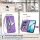 thumbnail image 3 of Funda FOXDOCK Cartera Piel Samsung Galaxy S26 Edge – Antirrobo RFID, Antigolpes – Púrpura, 3 of 6