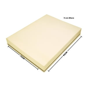 Chilena Casagrande - Lámina De Espuma D30 - 95X75X5 Cm Alta Densidad Corte Preciso