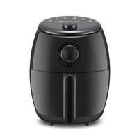 Air Fryer Elite Gourmet Eaf-0201, 2.1 L, 1000 W, Temporizador Y Controles De Temperatura