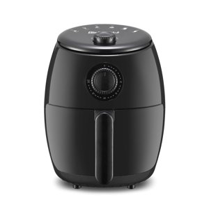 Air Fryer Elite Gourmet Eaf-0201, 2.1 L, 1000 W, Temporizador Y Controles De Temperatura