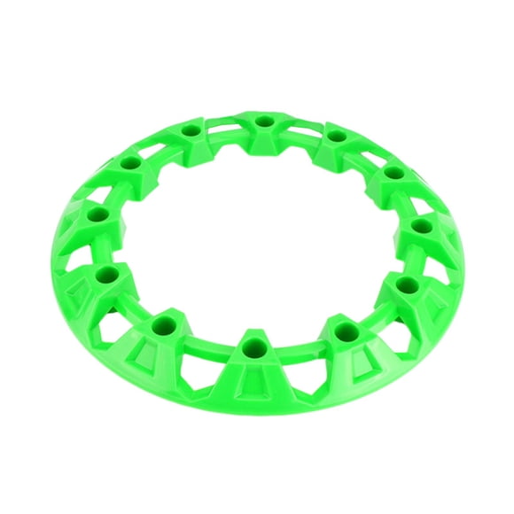 Generic Cubierta Protectora Para Llantas De Ruedas De ATV, Cubierta Protectora Para Llantas De Neumáticos Para ATV, Color Verde, 10 Pulgadas