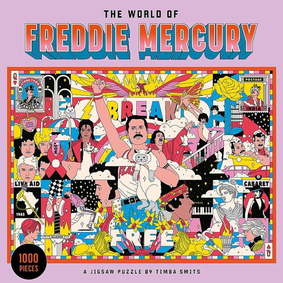 Puzzle Laurence King El mundo de Freddie Mercury 1000 piezas