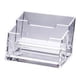 thumbnail image 1 of Organizador Transparente Para Tarjetas De Visita Para Escritorio, Oficina, Tarjeta De Nombre, 2 Rejillas, 1 of 5