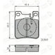 thumbnail image 2 of Pastillas Freno para auto Mercedes Benz CLK550 2003-2010 Trasero, 2 of 3