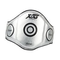 Ioensy - Boxing Body Protector Guardia De Costilla Guardia Para El Cofre Para Karate Kick Boxing Muay Thai Silver