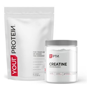 Pack Creatina Sin Sabor 300 Gr + Your Protein Whey 660Gr Sin Sabor