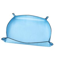 Ioensy - Estera De Trasplante De Plantas Hoja De Jardinería Hoja Para Macetas Estera De Trasplante Portátil Azul