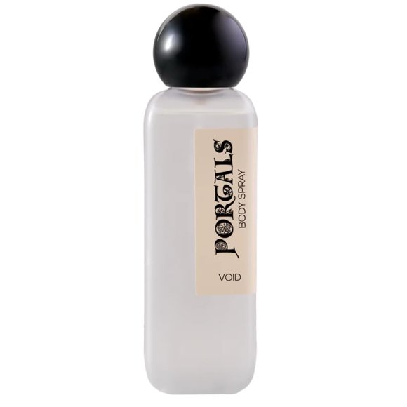 Spray corporal Portals Parfums Void, unisex, 180 ml, fragancia fresca
