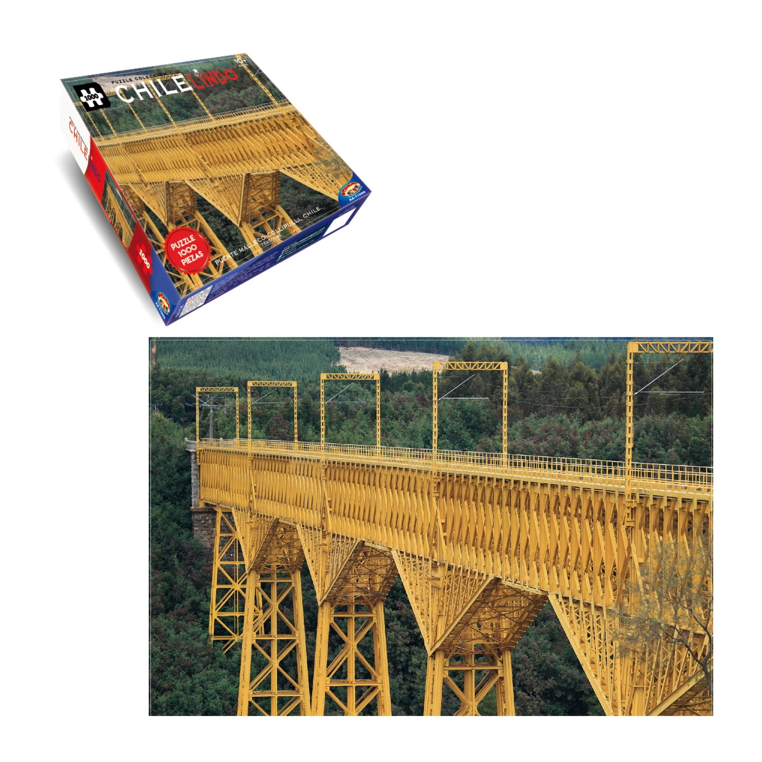 Puzzle Puente Malleco (1000 Piezas) - Toyng