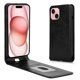 thumbnail image 2 of Funda tipo folio para iPhone 15 Plus con soporte magnético y protección para la cámara Negro, 2 of 6