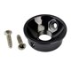 thumbnail image 5 of Placa Jack Electrosocket Estilo T Pulido 3 Colores Con Piezas De Tornillos Negro, 5 of 5