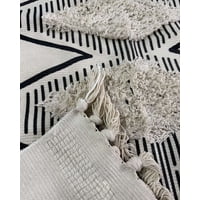 Tengfei - Alfombra De Lino 60X90 Con Tufting