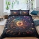thumbnail image 1 of Juego de funda nórdica Astrolabio con estampado 3D, microfibra cepillada suave, fundas nórdicas con los doce signos del zodiaco, fácil cuidado, juegos de ropa de cama de calidad hotelera con, 1 of 3