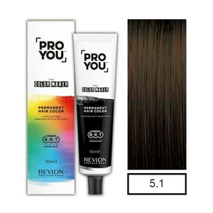 Revlon - Tintura 5.1 Pro You Castaño Claro Ceniza 90Ml Mas Oxidante