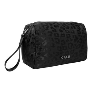 Calu Bags - Neceser Capacidad Kurt Leopardo Negro Calu