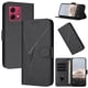thumbnail image 1 of Funda Cartera Fibra de Carbono para Motorola MOTO G84 5G con Soporte y Cierre Magnético Negro, 1 of 6