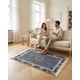 thumbnail image 1 of Alfombra Decorativa Persa Vintage 80x120 Con Flecos, 1 of 6
