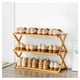thumbnail image 2 of Zapatero Organizador De Madera 3 Niveles Café Claro, 2 of 3