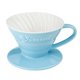 thumbnail image 1 of Taza De Goteo De Café Espresso Manual De Cerámica Roja / Amarilla / Azul Azul, 1 of 5