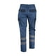 thumbnail image 4 of Pantalón Cargo Reflectante Bicolor Hombre Gabardina Trabajo Azul Índigo / Azul, 4 of 8