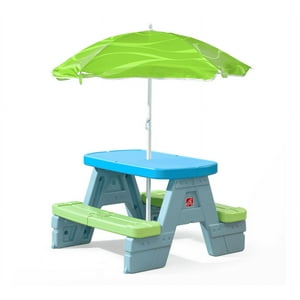 Step2 - Mesa Infantil Picnic Con Paragua