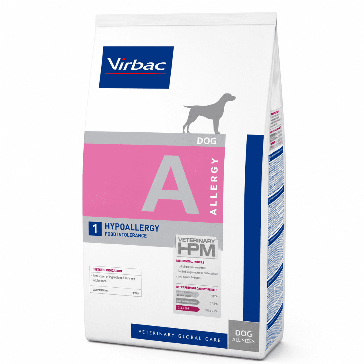 Virbac HPM Dog Allergy 3 Kg - Alimento Hipoalergénico para Perros
