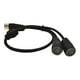 thumbnail image 2 of Cable Convertidor MIDI De 5 Pines Macho A 2 Din-5 Hembra Para Piano De Teclado MIDI, 2 of 3