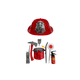 thumbnail image 3 of Disfraz De Bombero Para Niños Con Casco Talla 10-12años, 3 of 5