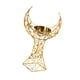 thumbnail image 4 of Candelador Crescent Tower Candelera De Metal Para El Escritorio De Cumpleaños Decorativo Dorado, 4 of 5