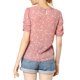 thumbnail image 3 of INSPIRE CHIC Blusas de Mujer con Fruncido Cuello Redondo Manga Corta Camisa Floral Rosa M, 3 of 7