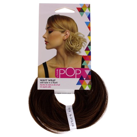 Pañuelo Hairdo Wrap Ondulado Pop Cobre Chocolate